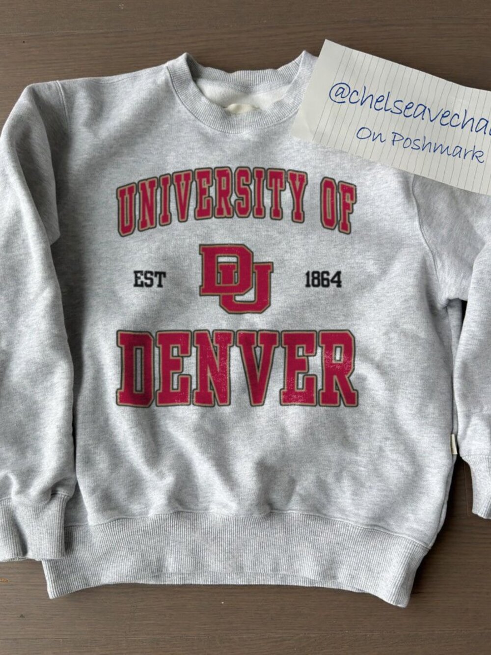 90s Vintage University of Denver Sweatshirt, Denver College Shirt For Men Women